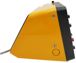 Elac- kultiger Klappzahlenwecker in Gelb - Bild 3