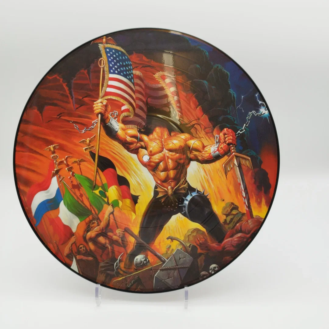 Vinyl LP Manowar Warriors Of The World-Limited Picture Disc Edition (2002), NB 715-9 | Sammlerstück – Bild 5