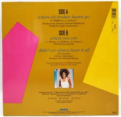 Whitney, Where do broken hearts go, Vinyl Single 12"  – Vorschau 2