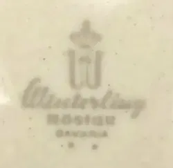 Winterling Röslau Bavaria Kaffeetassen Set (3 Tassen + 3 Untertassen) - Bild 8