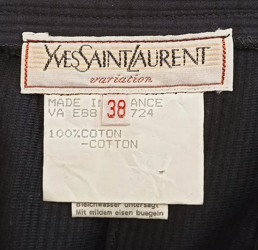 Saint Laurent Midirock schwarz Gr. S – Bild 3