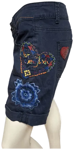 DESIGUAL Hose kurz Damen Gr. 32 - Bild 3