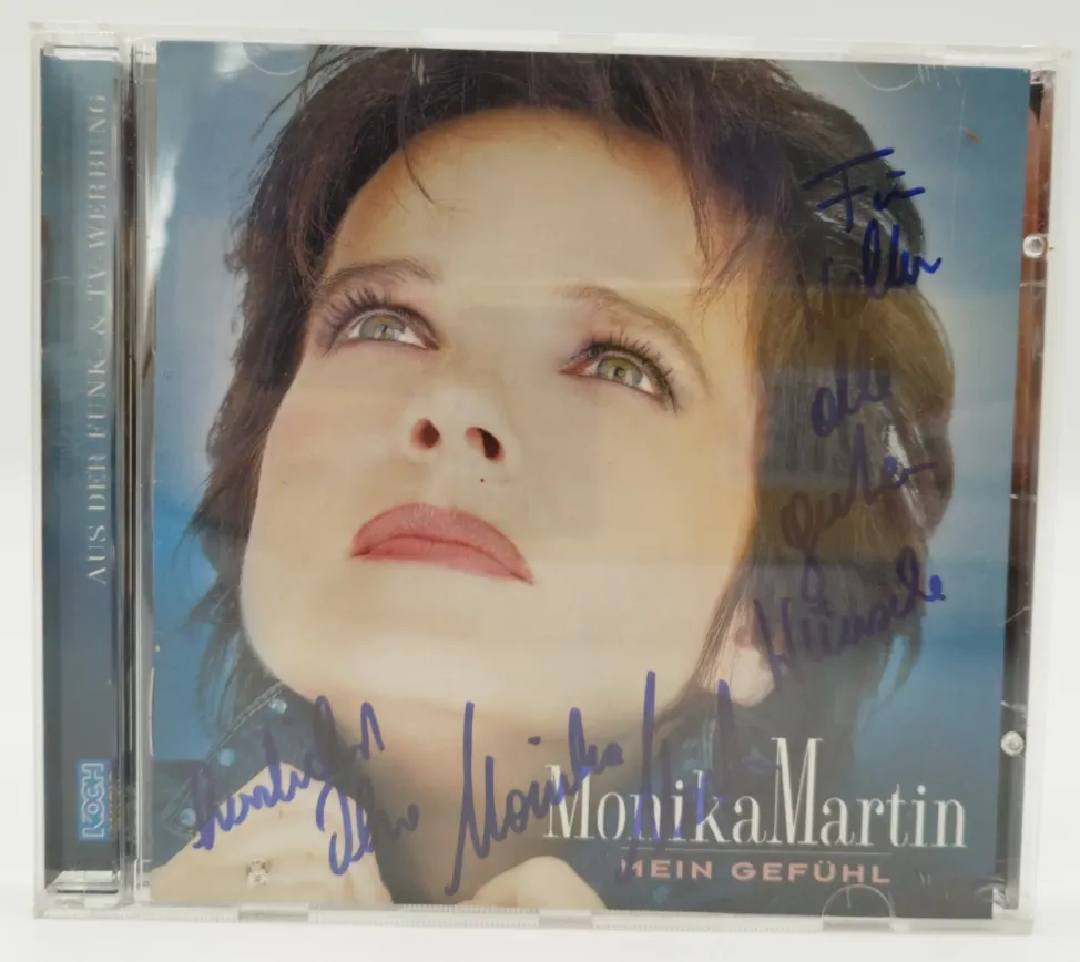 Signierte Monika Martin CD - Mein Gefühl - Bild 2