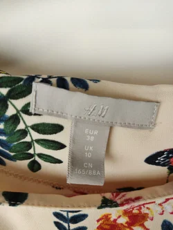 H&M Damen Midikleid Polyester | Sommerleicht - Bild 4