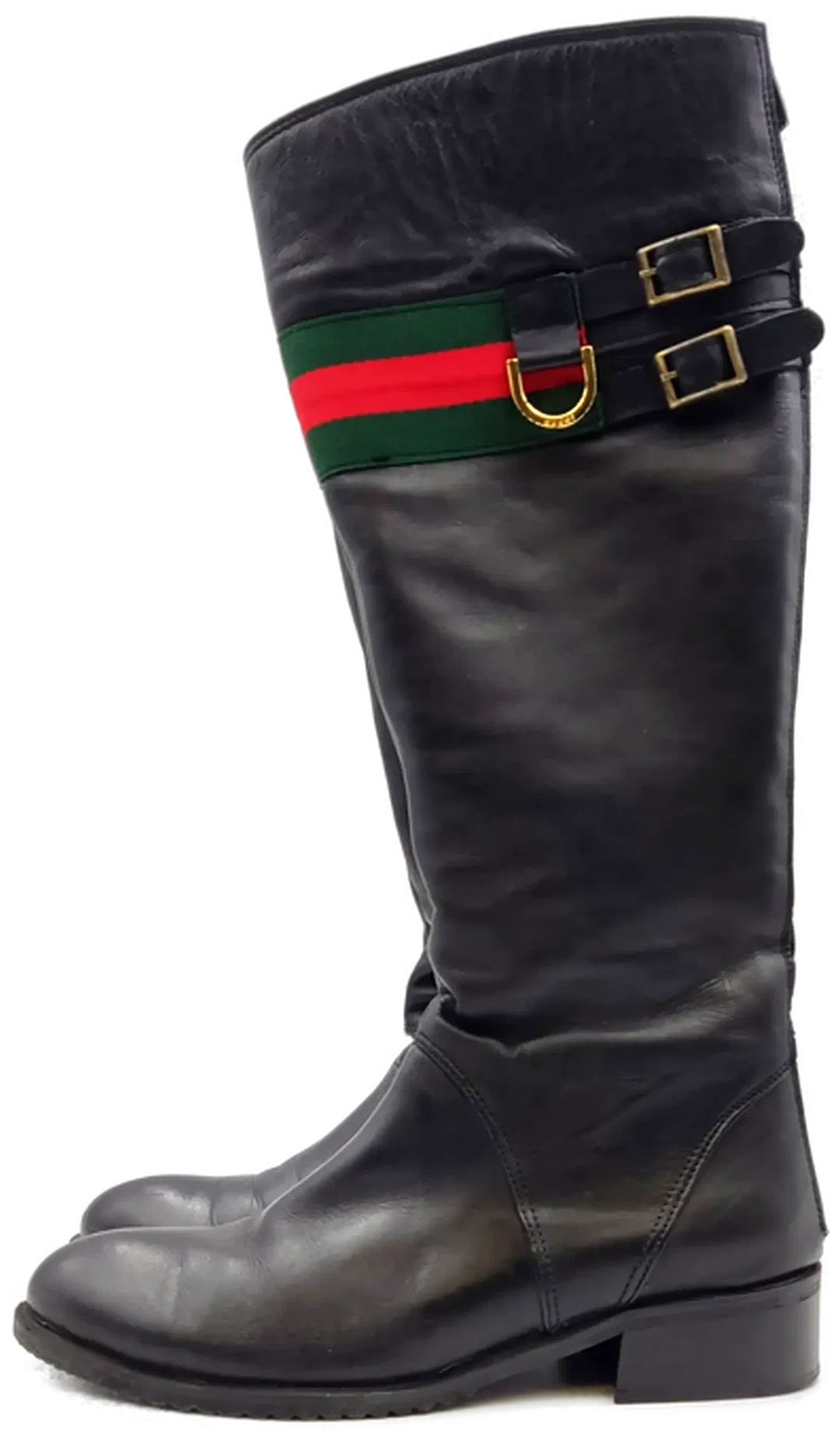 Gucci Damenstiefel schwarz Gr. 37 – Bild 4