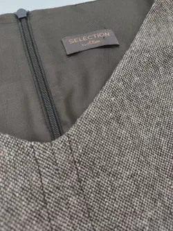 s.Oliver Damen Etuikleid, braun - Gr. S - Bild 4