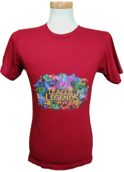 League Legends Herrenshirt rot Gr. S