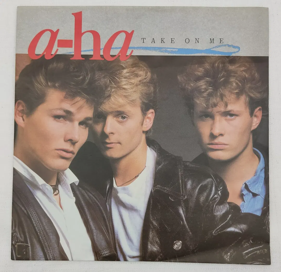 Single Langspielplatte - a-ha - take on me - Bild 1