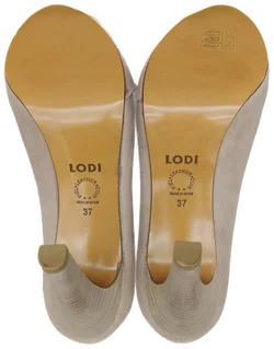 Lodi Damen Peeptoe taupe Gr. 37 - Bild 6