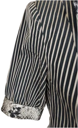 AirField Damenblazer, schwarz/weiß - Größe XS  - Bild 5