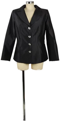 Eleganter Blazer Sarissa Silk Thailand Strass-Knöpfe | Abendlicher Glanz - Bild 9