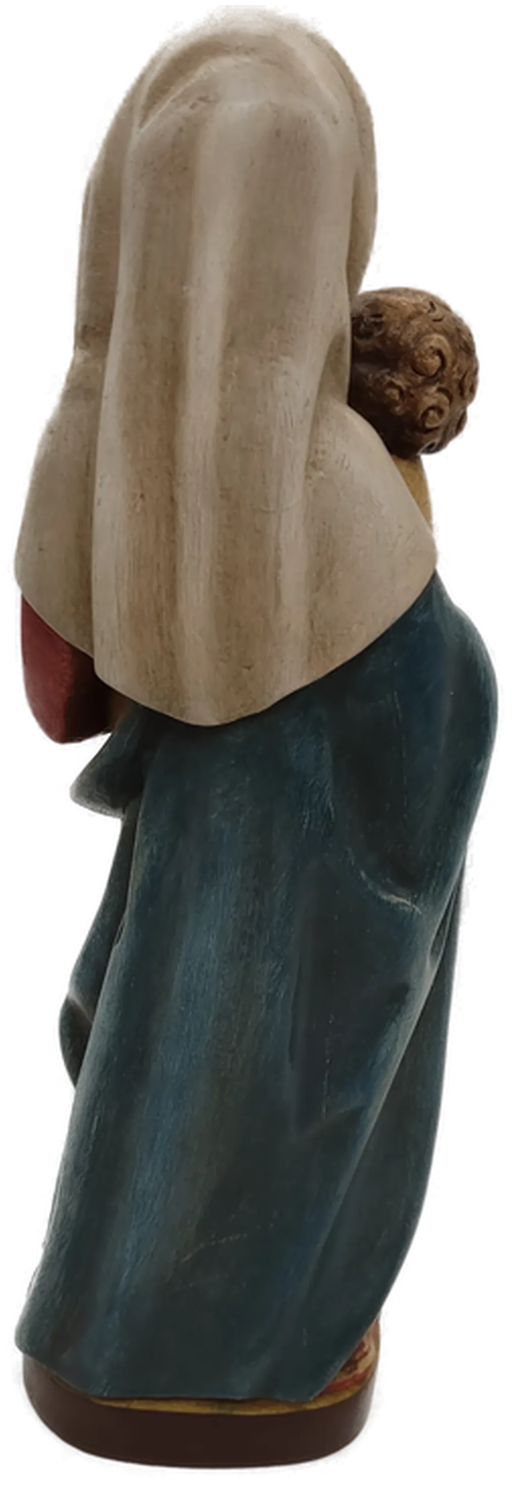 Skulptur Madonna mit Kind aus Holz ca. 40cm – Bild 5