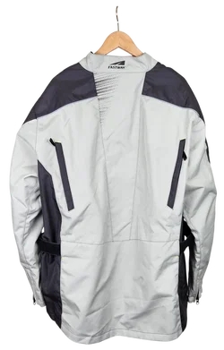 FASTWAY Herren Motorrad Jacke & Hose, schwarz/grau- Gr. 5XL - Bild 3