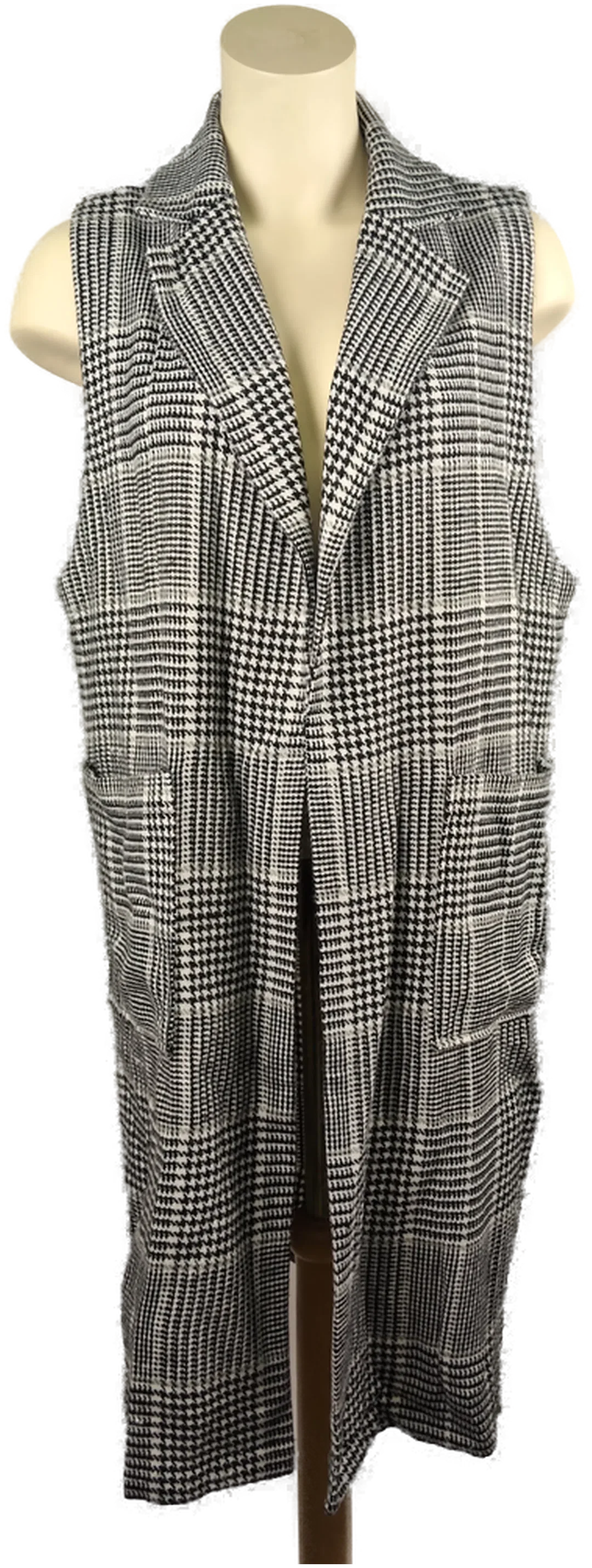 s.Oliver Damengilet Schwarz-Weiß Kariert | Retro-Charme – Bild 1