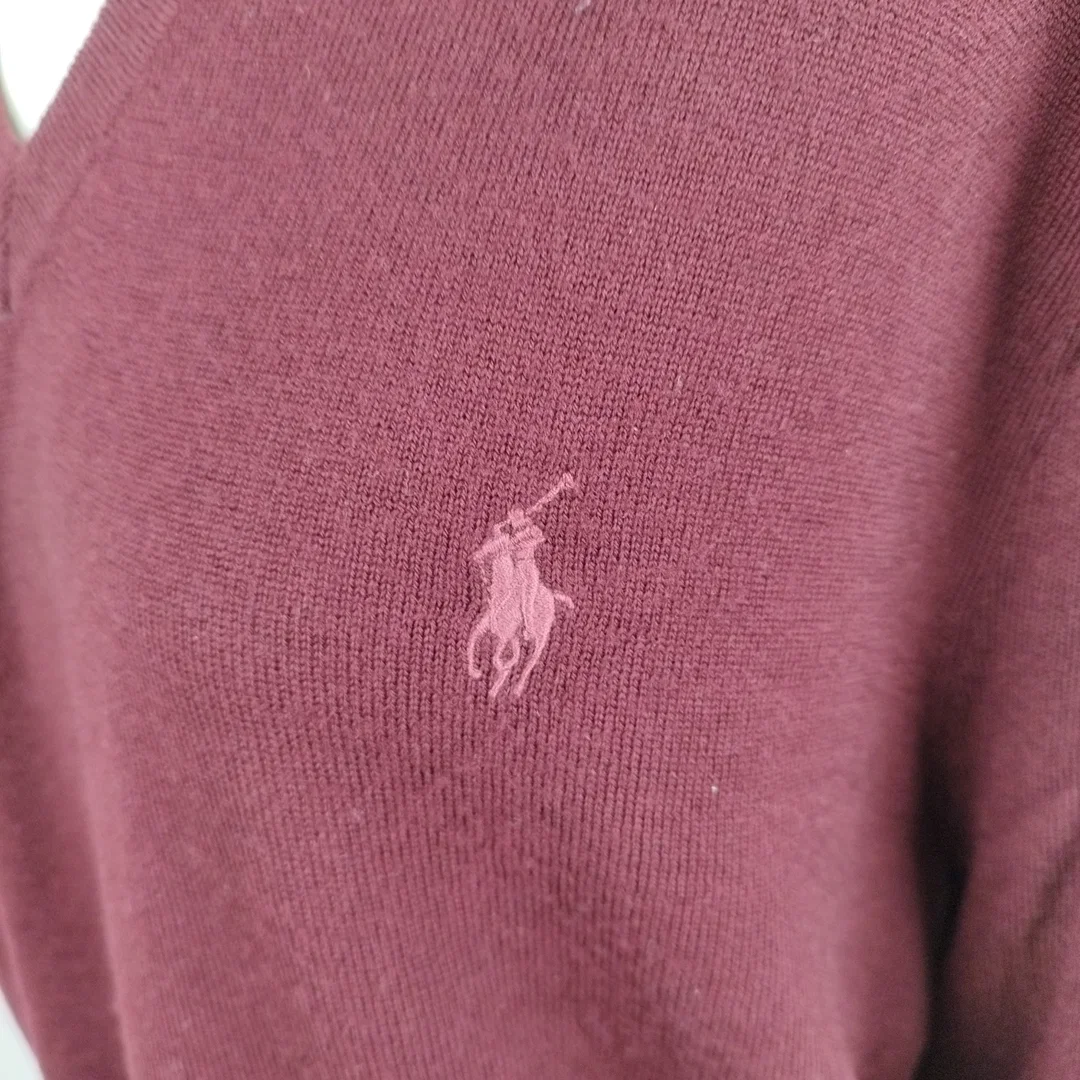 Ralph Lauren Polo Pullover - Gr. L / 100% Merino Wolle – Bild 4