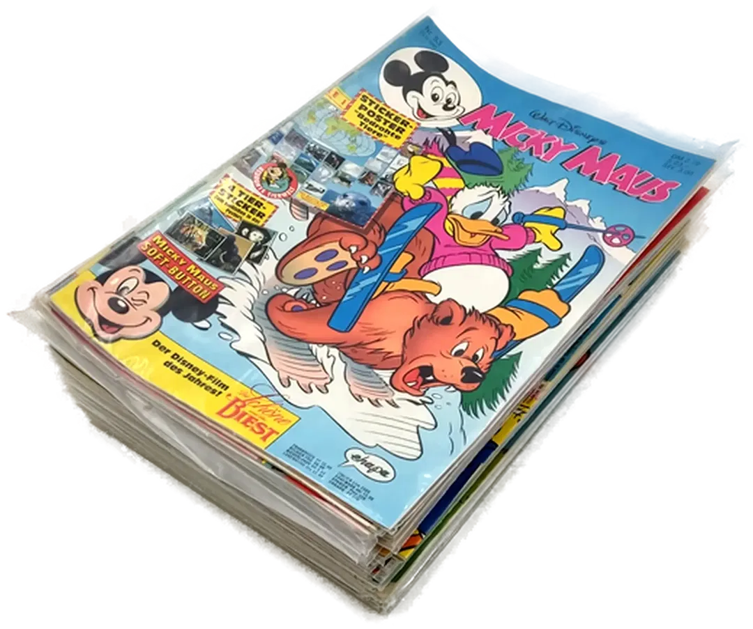 Disney Micky Maus Comics Konvolut 1992 - Bild 2