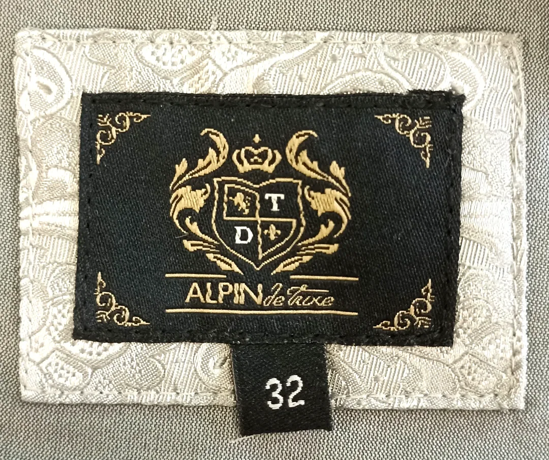 Alpin de luxe Damendirndl grau Gr. XXS – Bild 4
