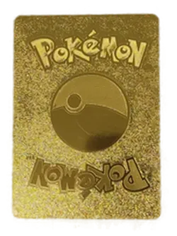  Pokémon Sammelkarte Goldfolie Pikachu BASIC - Bild 2