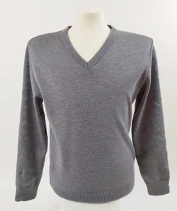 Herrenpullover Putz-Ebensee Grau Merinowolle, Gr. M | Merino-Wärme - Bild 1