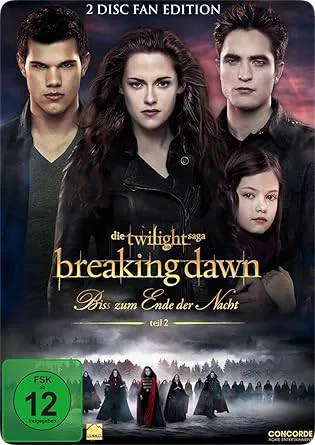 DVD Twilight Saga – Breaking Dawn Teil 2 | 2 Disc Fan Edition | Special Features | FSK 12 - Bild 1