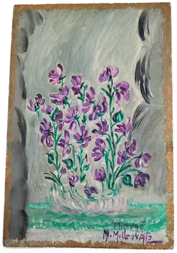 Natalya Millovatz Milovac - 4er Set Bilder auf Holz und Kunstkatalog  - Bild 2