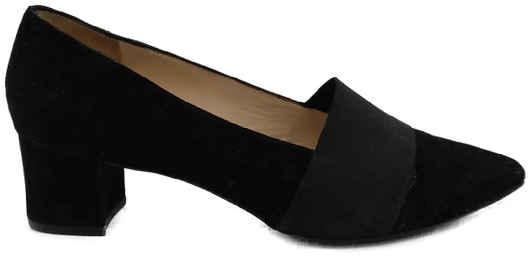 Peter Kaiser Damenschuhe Pumps Rauhleder schwarz - Gr. 38,5 - Bild 4