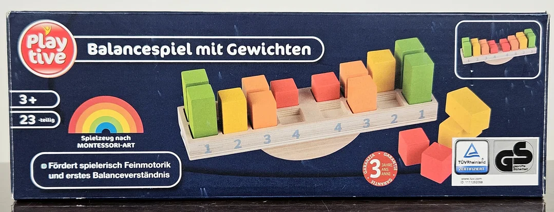Balancespiel mit Gewichten - Playtive - Bild 1
