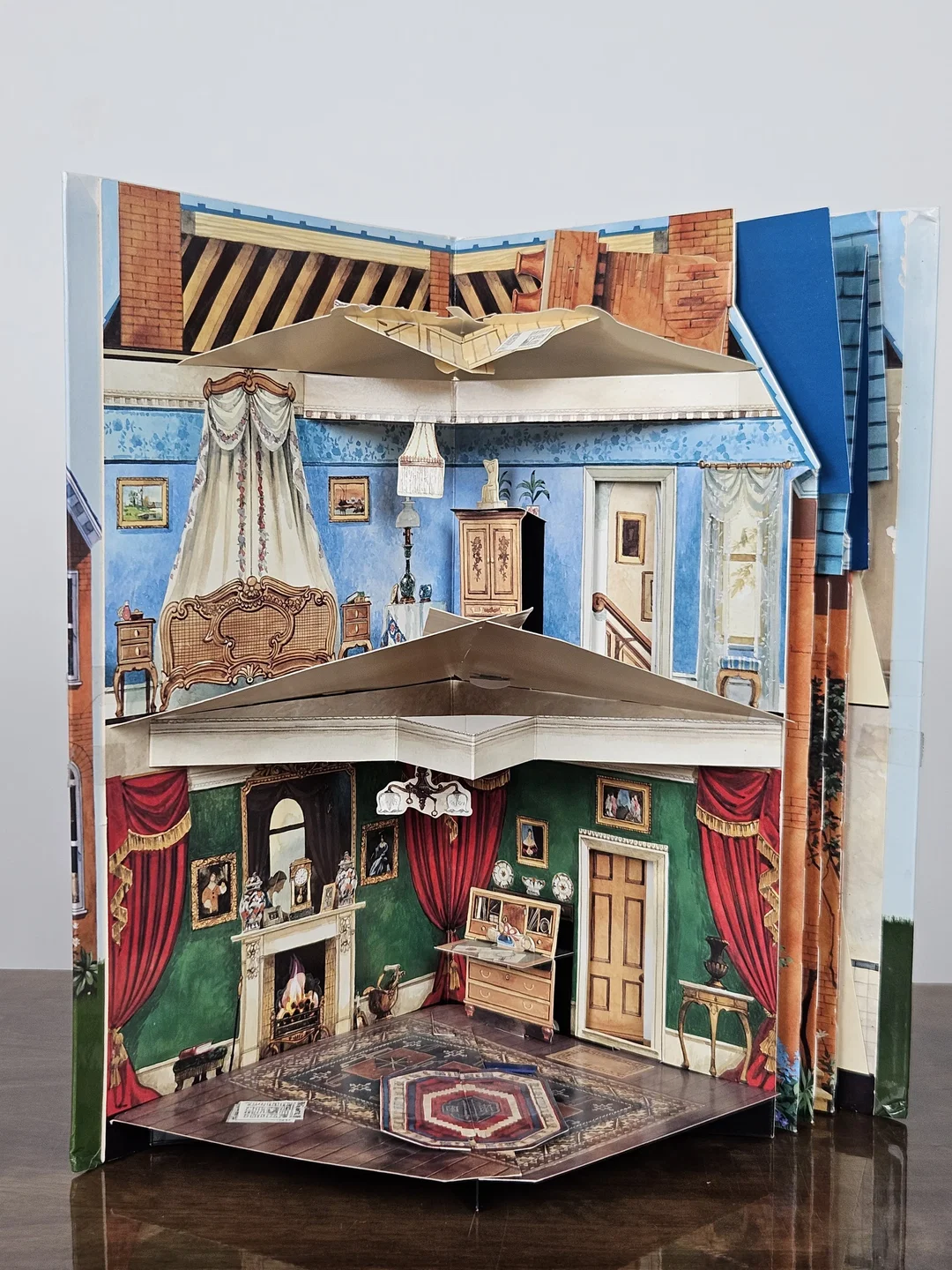 Viktorianisches Puppenhaus. Ein Spiel- und Aufklappbuch. – Bild 4
