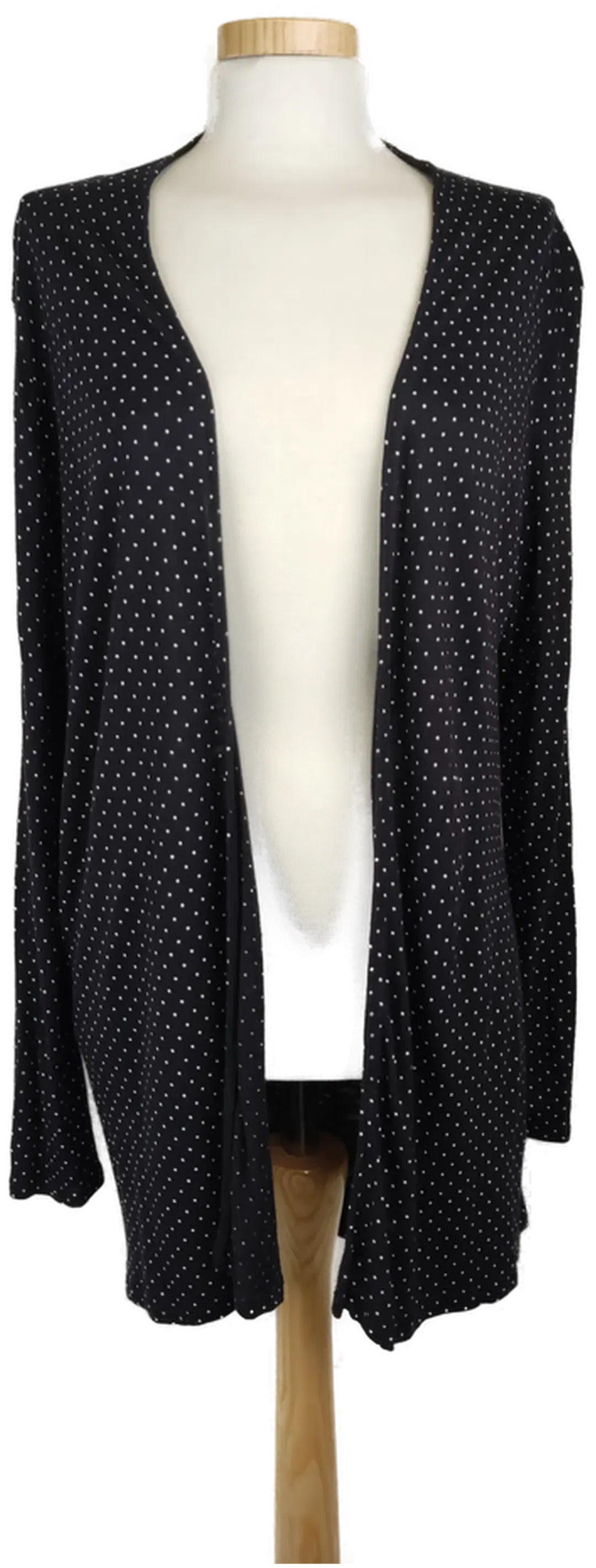 Damen Weste schwarz mit weißen Punkten - M/38 - Bild 1