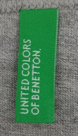 United Colors of Benetton Kindertop grau Gr. 2Y - Bild 3