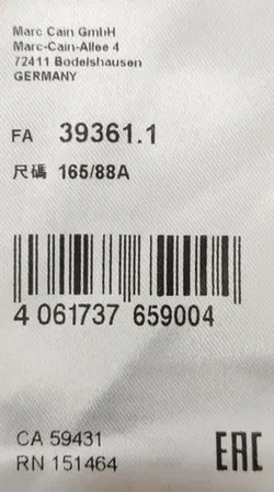 Marc Cain Damen Jacke orange Gr. 38 - Bild 5