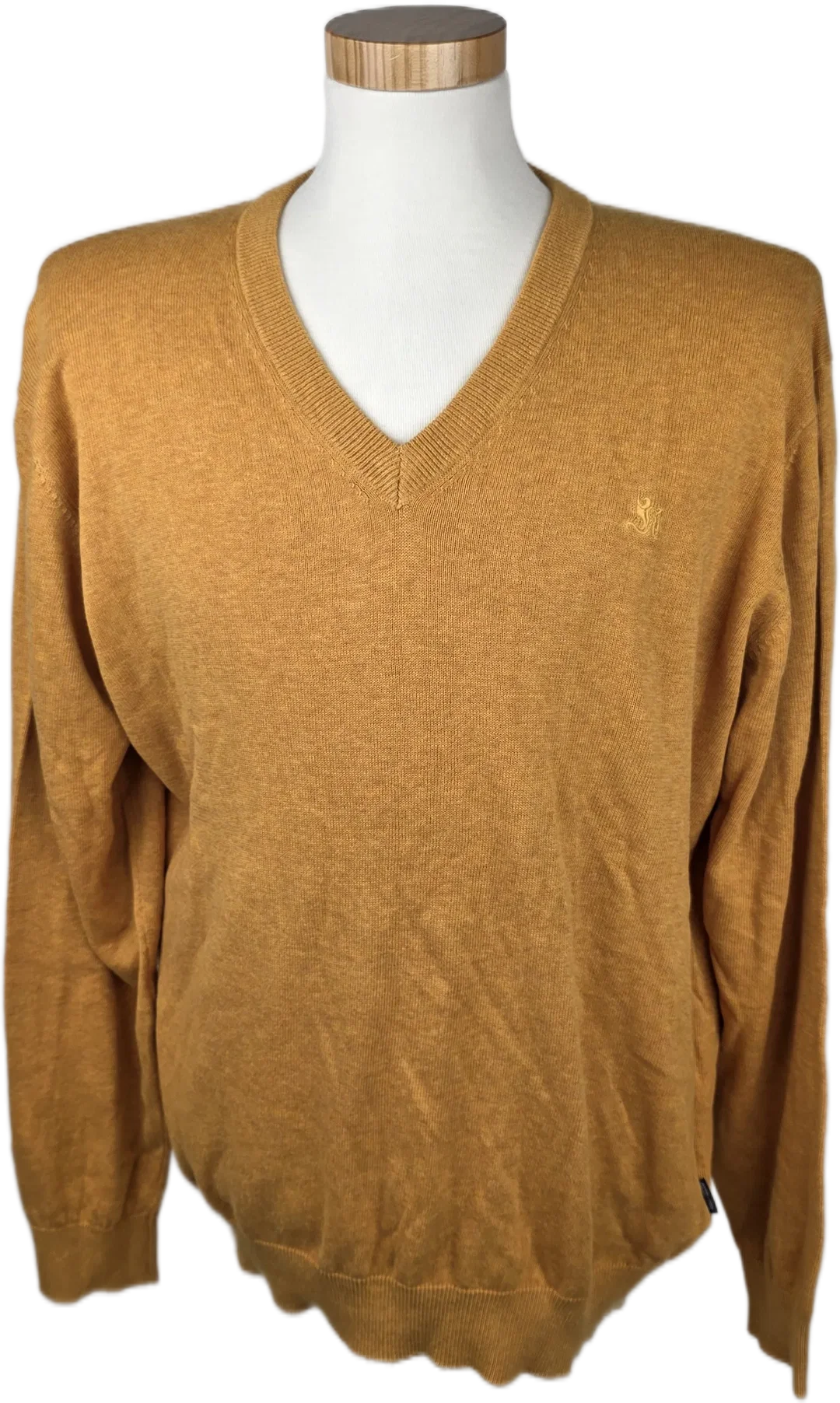 Otto Kern Herrenpullover orange Gr. XL – Bild 1
