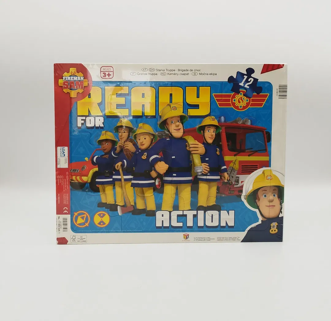 Puzzle Feuerwehrmann Sam 2 Motive, ab 3 Jahren | Kindergarten-Liebling - Bild 4