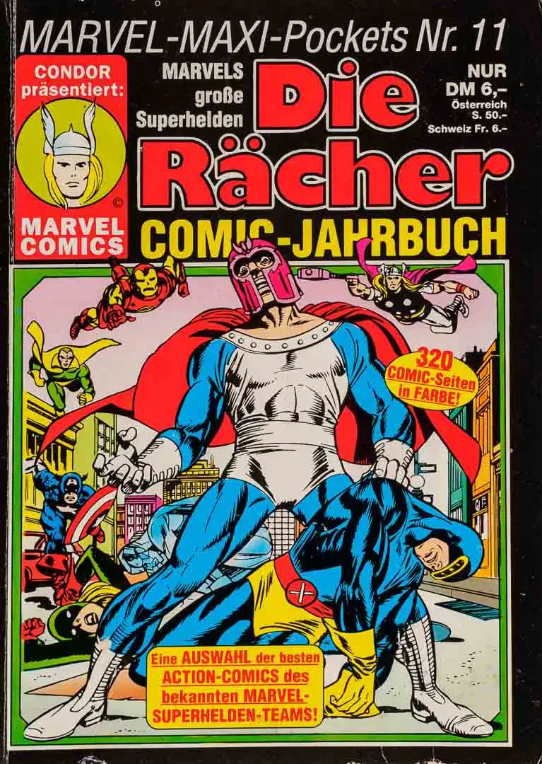 Marvel MAXI-Pocket – Die Rächer Comic-Jahrbuch Nr. 11 (Condor) - Bild 2