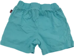 Babyhose kurz mit Gummizugbund und Kordel, türkis, Größe 62 (geschätzt) - Bild 2