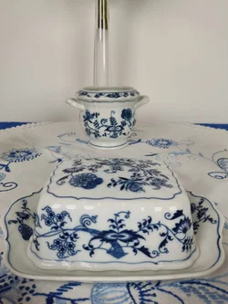 Blue Danube mit Zwiebelmuster Japan Porzellan-Set 6-tlg. | Festliche Stimmung - Bild 8