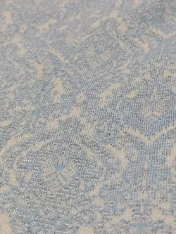 Vintage Damen Blazer, hellblau/beige - Gr. S - Bild 5