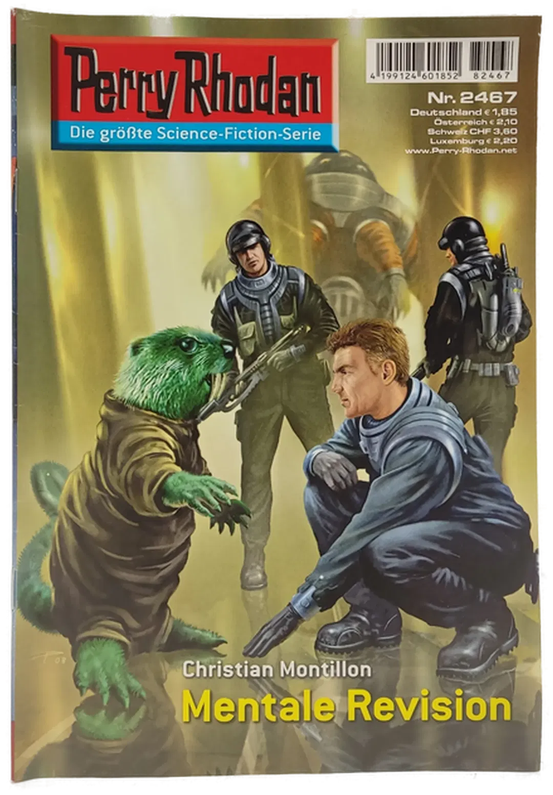 Romanheft Perry Rhodan Mentale Revision Erstauflage Nr. 2467 - Bild 2