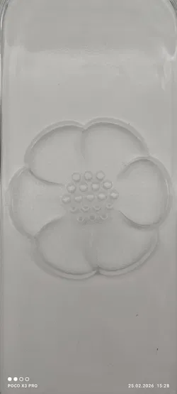 Vintage Servierplatte mit Blumenmotiv - Bild 3