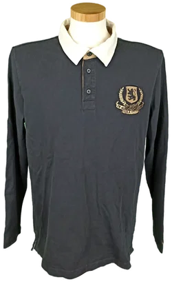 Tommy Hilfiger Herrenpoloshirt dunkelblau Gr. L