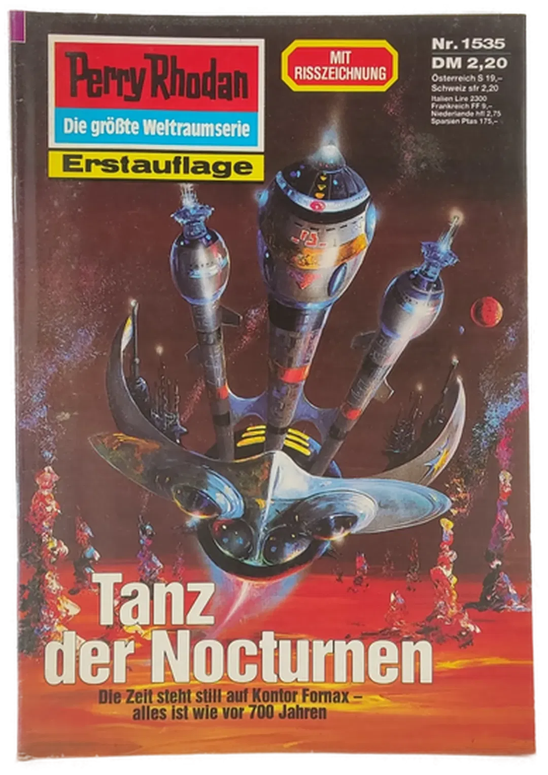 Romanheft Perry Rhodan Tanz der Nocturnen Erstauflage Nr. 1535 - Bild 1