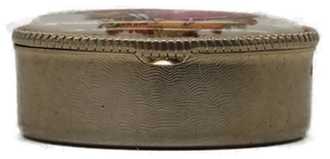 Pillendöschen Vintage Limoges Schmuckbox – Bild 2