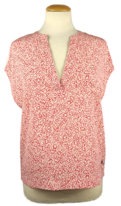 s.Oliver Damen T-Shirt Viskose Gr. 34 Bedruckt | Sommerleicht - Bild 1