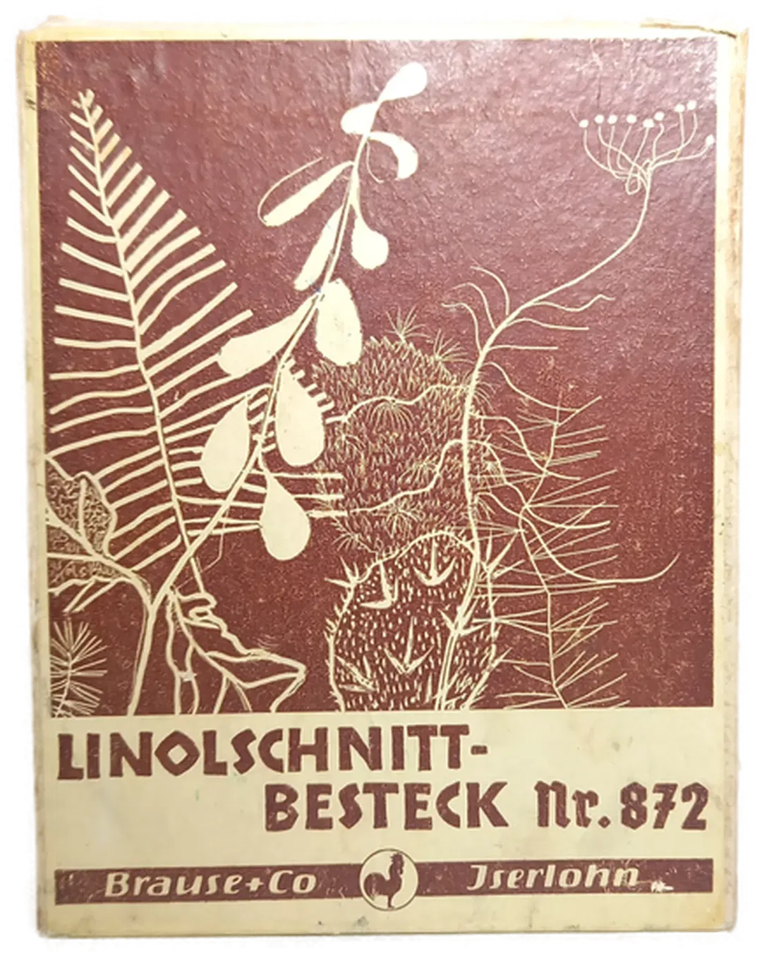 Linolschnitt-Besteck - Bild 1