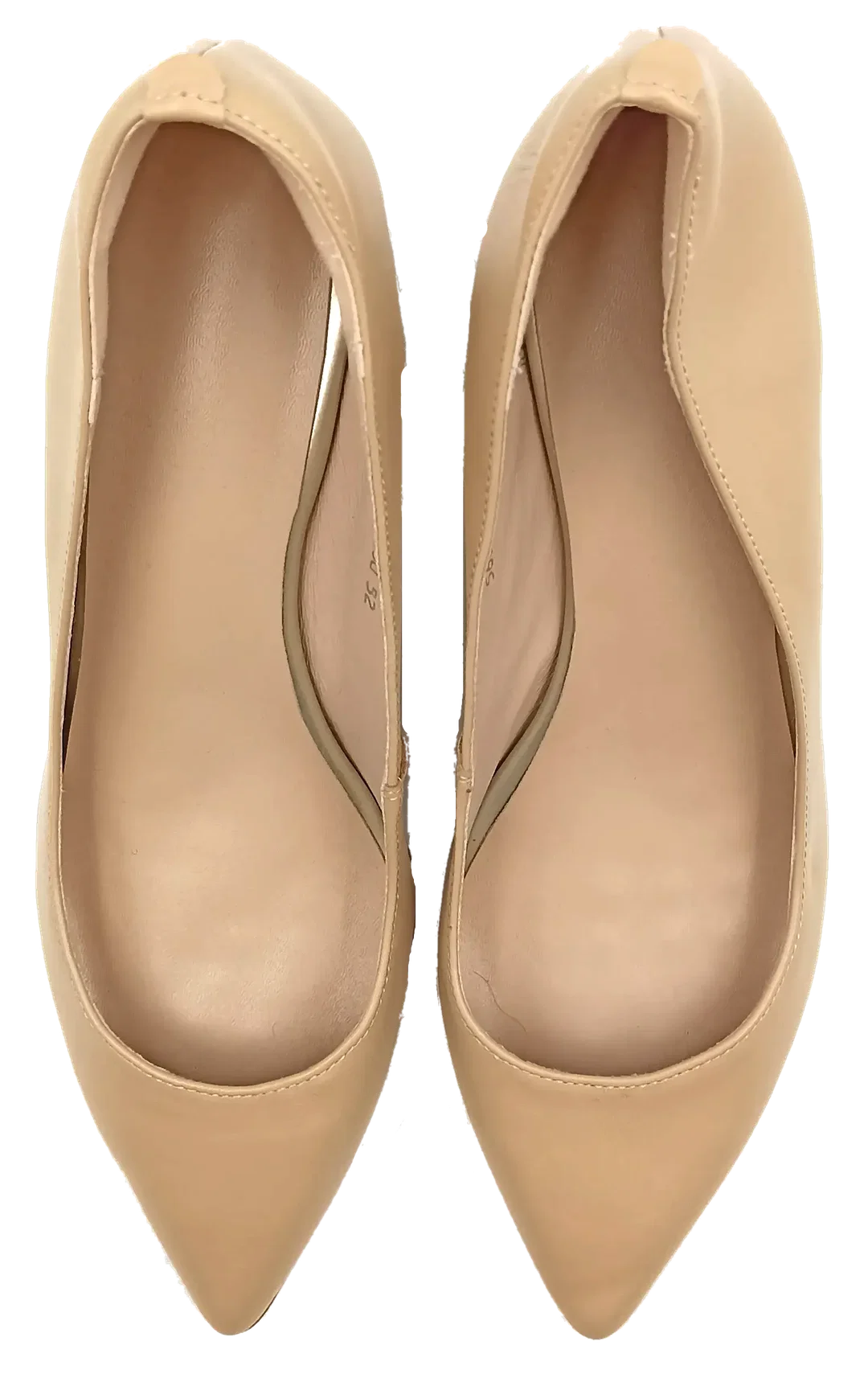 Glattlederwedges creme Gr. 40,5 – Bild 5