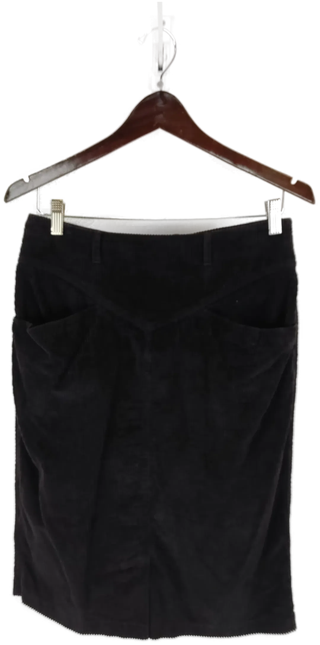 Benetton Damen Cord-Rock schwarz - XXL/44 - Bild 4