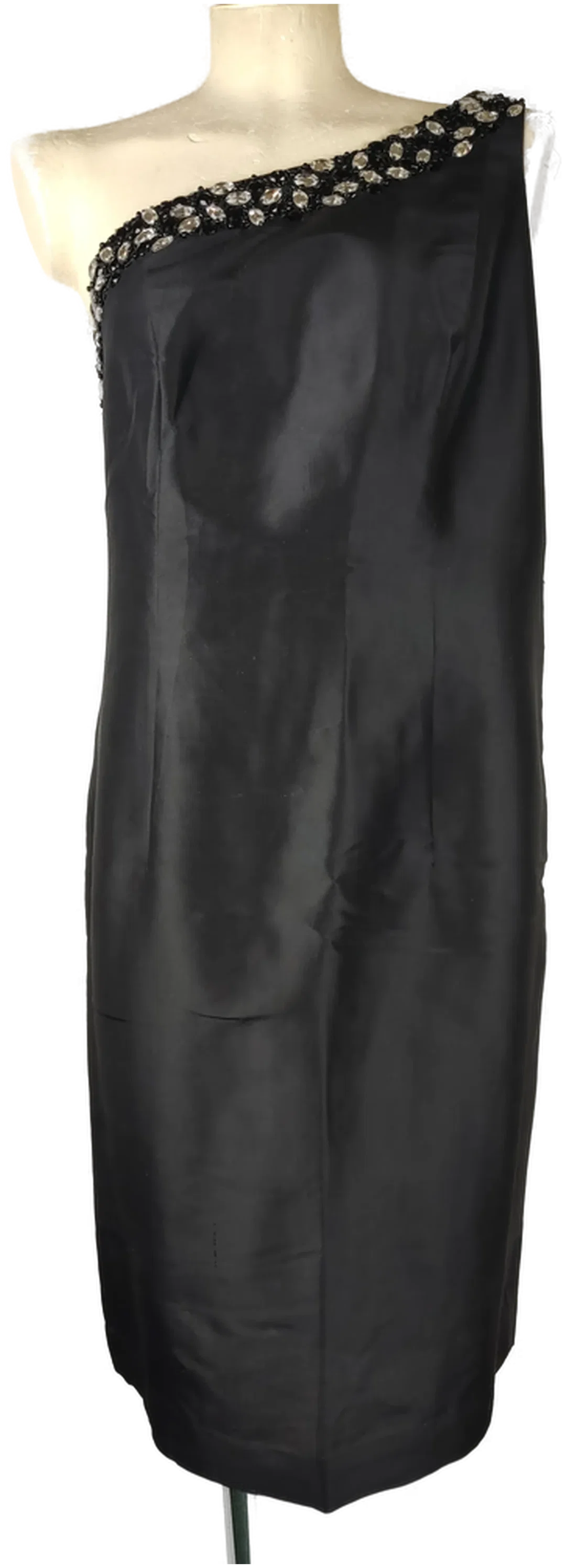 Etuikleid  Mit Steinverzierung | Asymmetrischer Chic - Bild 1