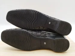Ballerina Brunate Schwarz Kroko-Optik, Gr. 40 | Zeitloser Chic – Vorschau 5