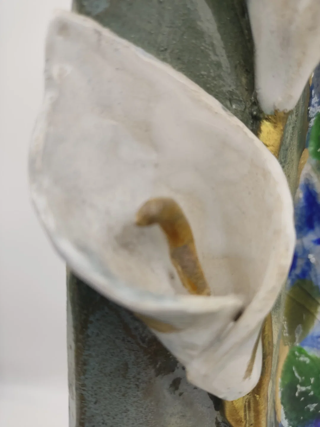 Keramik-Schale Schmelzglas-Inlay | Deko-Statement – Bild 8