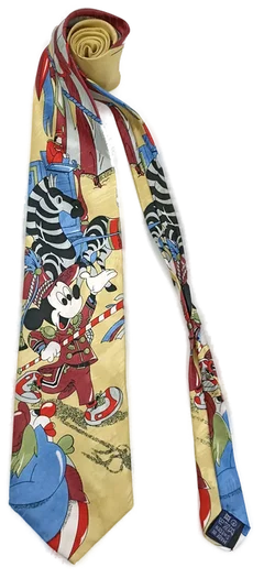 Disney Herrenkrawatte gemustert